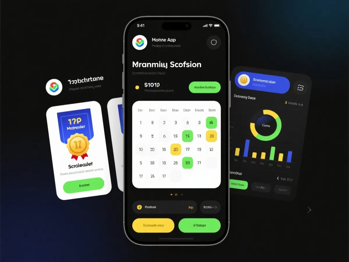 App 與優惠頁面示意